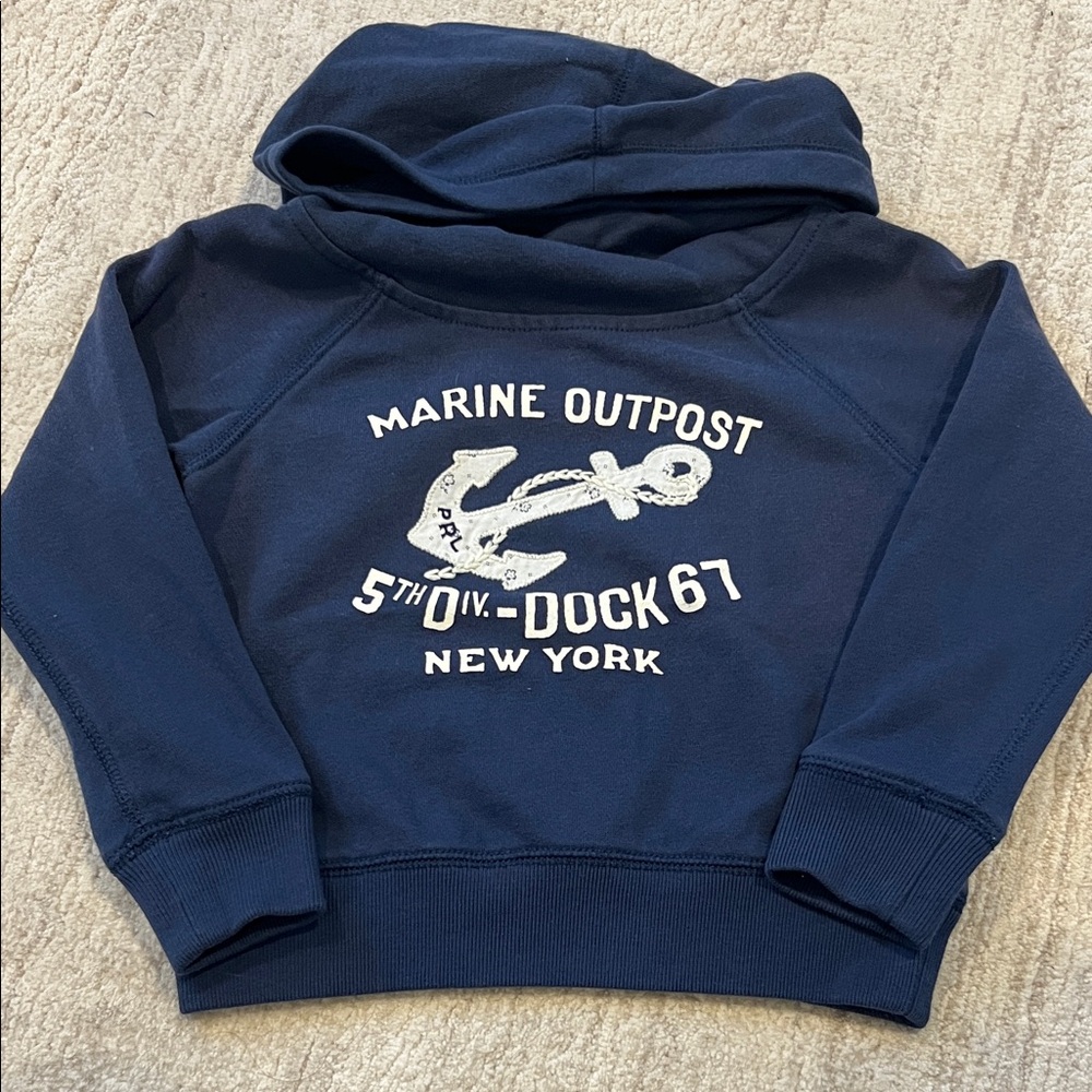Polo by Ralph Lauren Kids Navy Marine Hoodie